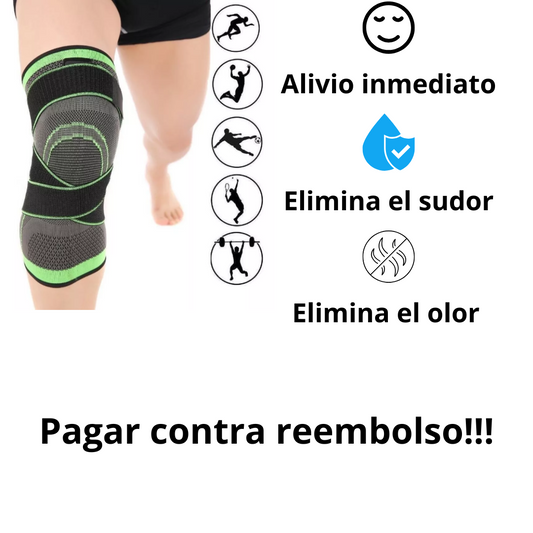 Rodillera de Compresión con Velcro: Soporte, Estabilidad y Alivio Inmediato para tus Rodillas